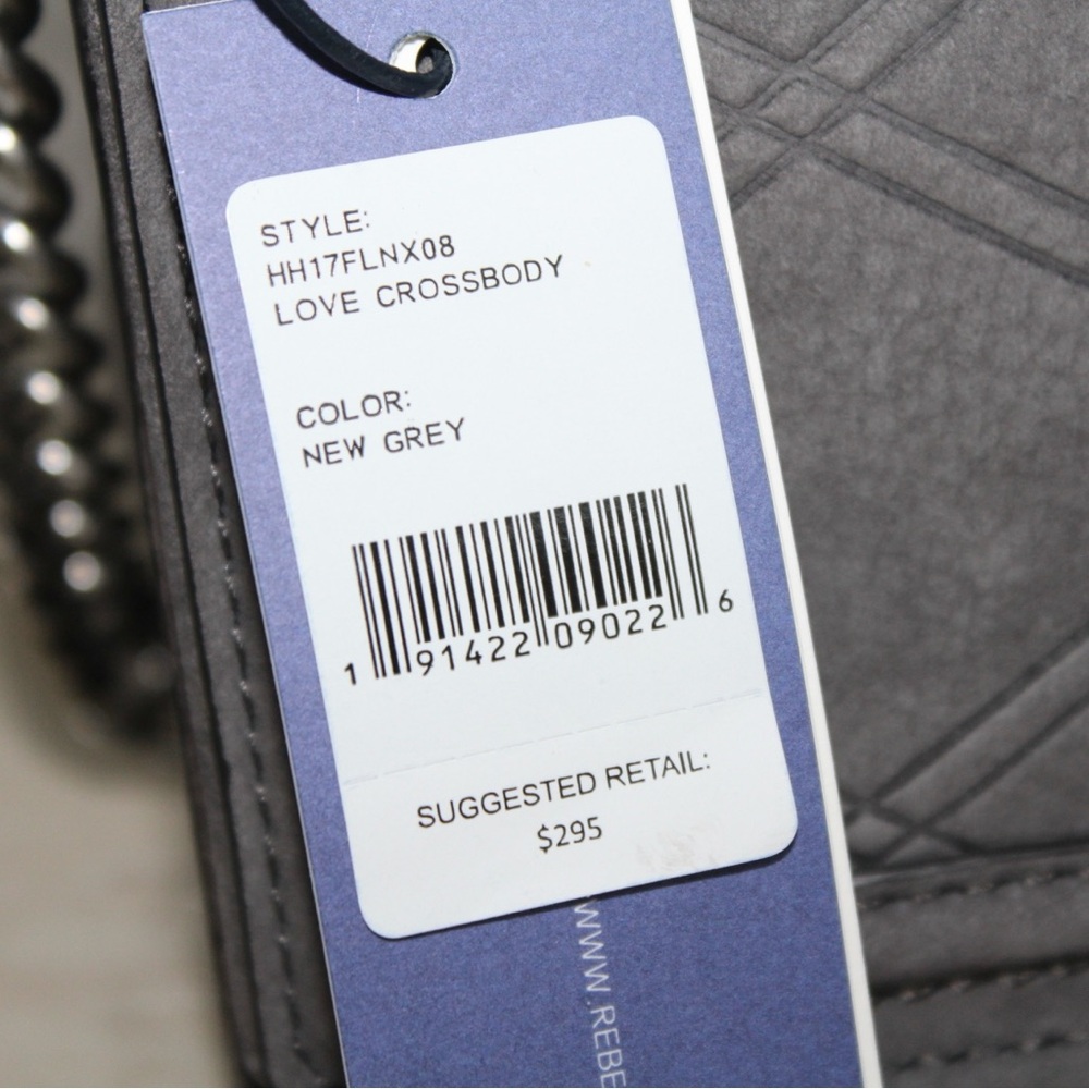 Rebecca Minkoff Grey Love Crossbody Bag - Picture 3 of 16